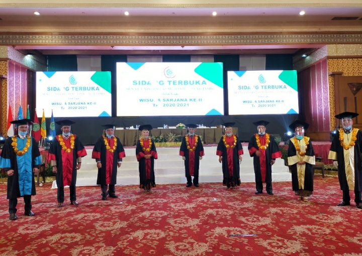Universitas Muhammadiyah Jambi Lepas 461 Wisudawan & Wisudawati di Abadi Convention