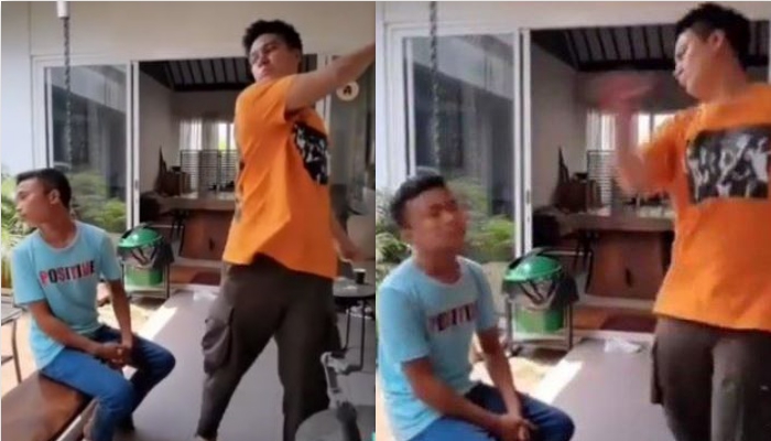 Aksi Baim Wong Menampar Karyawannya Tuai Beragam Komentar, Netizen: Om Baim Mulai Aktif ya Bun