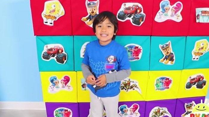 Bocah 7 Tahun Berpenghasilan Rp 314 Miliar, Subscriber Youtube Ryan Kalahkan Atta Halilitar,