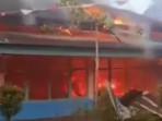 Mencekam! Detik-Detik Kebakaran di SMP 20 Kota Jambi Jam 6 Tadi Viral, Diduga Korsleting Listrik