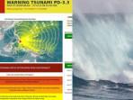 Gempa M 7.6 di Laut Filipina Picu Tsunami di Sulut dan Malut, Cek Daftar Wilayah yang Terdeteksi