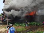 Kebakaran di Permukiman Padat Nipah Panjang Jambi, Satu Rumah Hangus