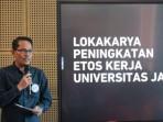 Lokakarya UNJA Bersama INSPIRIT Perkuat Etos Kerja dan Kolaborasi Tim