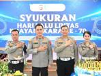 Polda Jambi Gelar Syukuran Dalam Rangka Hari Lalu Lintas Bhayangkara ke-70 Tahun 2025