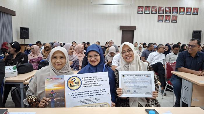 Tim Kolaborasi UMP dan BRIN Raih Penghargaan Riset Unggulan Daerah Banyumas