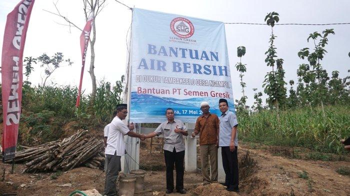 Semen Gresik Bangun Sarana di Pasucen dan Ngampel, 457 KK Kini Nikmati Akses Air Langsung ke Rumah