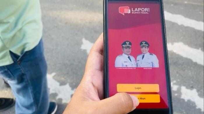 Warga Lapor Bupati Tegal Makin Mudah, Cukup Gunakan Aplikasi, Begini Cara Aksesnya