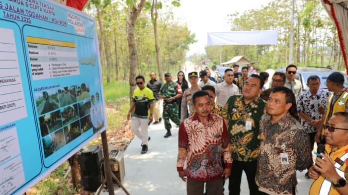 Gubernur Jateng Ahmad Luthfi Tinjau Perbaikan Jalan Todanan–Ngawen Blora Senilai Rp 15,3 Miliar