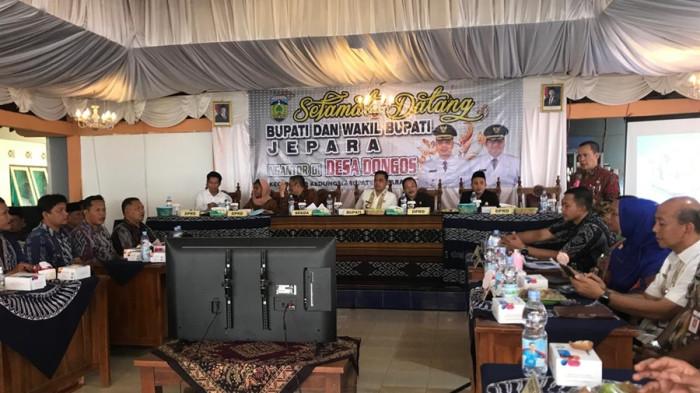 Bupati Witiarso Ngantor di Desa Dongos Jepara: Jadi Ruang Komunikasi Terbuka dengan Warga