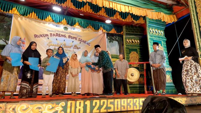 Festival Kerukunan di Plajan Jepara, Wujud Harmoni dan Kepedulian Sosial Lintas Agama