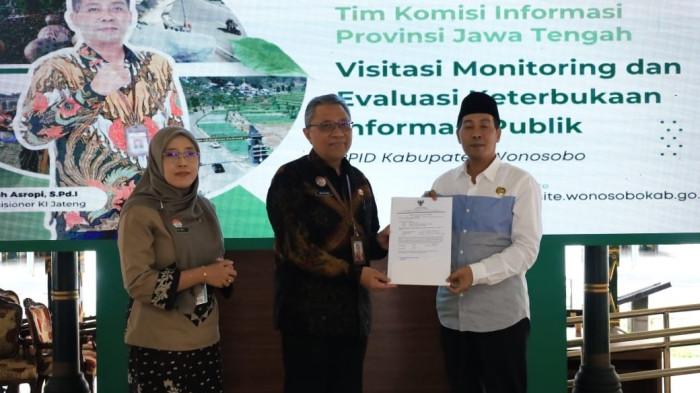 Komitmen Keterbukaan, Pemkab Wonosobo Terima Tim Visitasi Komisi Informasi Jawa Tengah