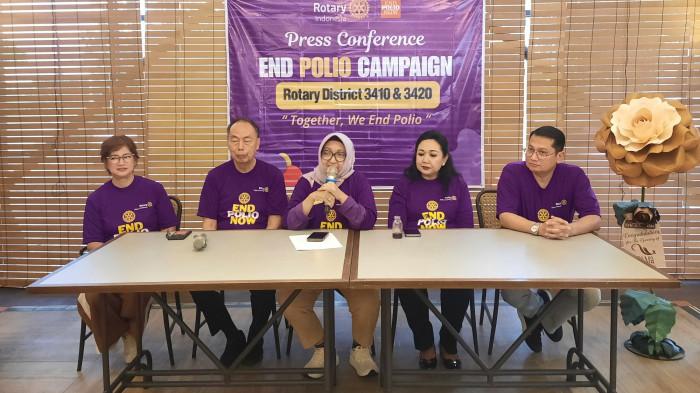 Rotary Indonesia Kampanyekan Akhiri Ancaman Polio