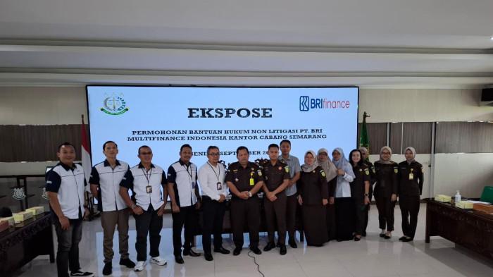 BRI Finance Perkuat Mitigasi Risiko Lewat  Ekspose Hukum Non Litigasi Kejaksaan Negeri Kota Semarang