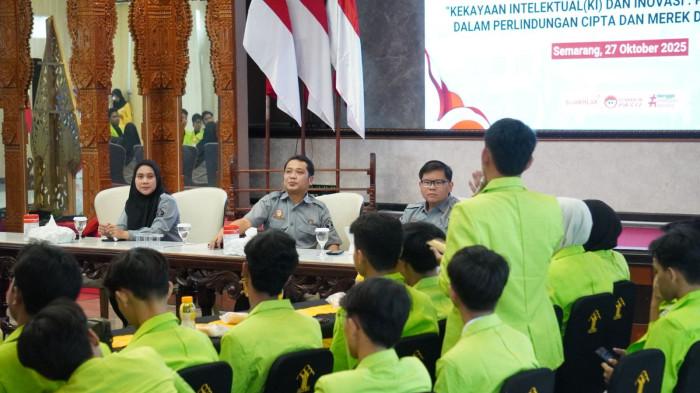 Kemenkum Jateng Terima Kunjungan Mahasiswa UIN Walisongo, Sharing Perlindungan Kekayaan Intelektual