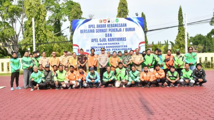Wabup Pekalongan Sukirman: Sinergi Pemerintah, Buruh, dan Ojol Kunci Kondusivitas Daerah