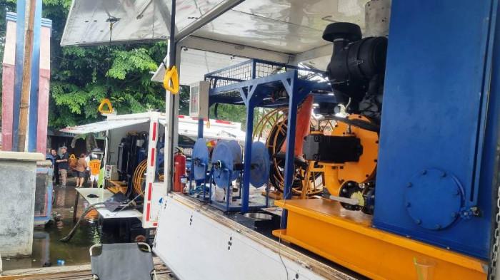 Segini, Pompa Mobile yang Dikerahkan untuk Atasi Banjir Semarang