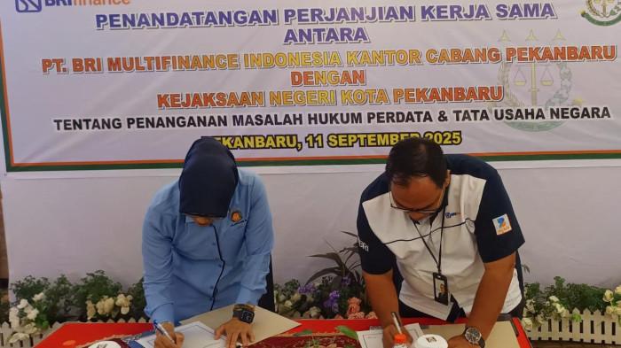 Wujudkan Komitmen Tata Kelola Berintegritas, BRI Finance Gandeng Kejaksaan Negeri Pekanbaru