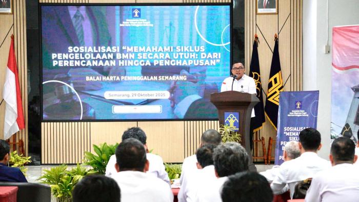 Kakanwil Kemenkum Jateng Tegaskan Pengelolaan BMN Harus Tertib,Transparan