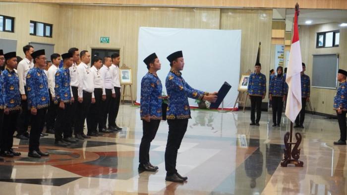 Semangat Pemuda Menyala di Tengah Hujan: Kanwil Kemenham Jateng Gelar Upacara Sumpah Pemuda ke-97