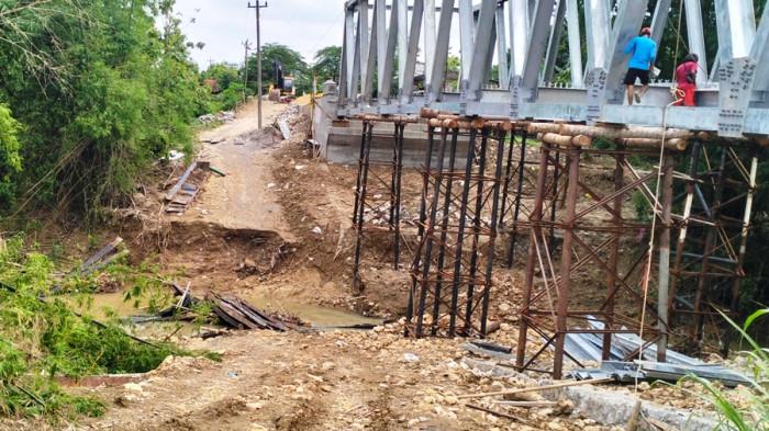 Sepekan Berlalu, Jembatan Alternatif Temuwoh Blora Rusak, Warga: Kok Kesannya Dibiarkan Saja