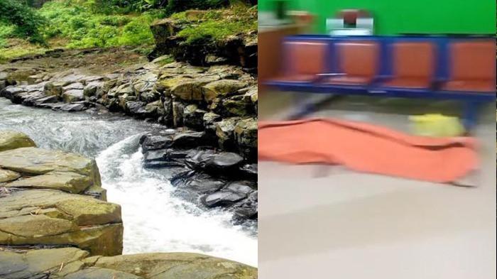 TENGGELAM - Sedikitnya 3 mahasiswa KKN UIN Walisongo Semarang yang tenggelam di Tubing Genting Jolinggo Desa Getas Kecamatan Singorojo Kabupaten Kendal telah ditemukan. Penampangan Tubing Genting (kiri) di Kabupaten Kendal.