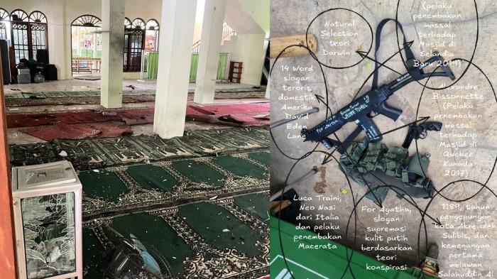 LEDAKAN BOM - Sebuah senjata api diduga air soft gun diduga ditemukan dalam peristiwa ledakan di SMAN 72 Jakarta di Kelapa Gading, Penjaringan, Jakarta Utara, Jumat (7/11/2025). 