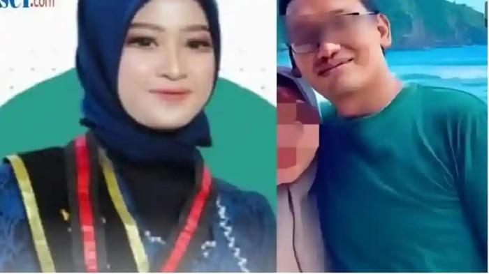 HASIL AUTOPSI: Sejumlah luka lebam ditemukan di tubuh Faradila Amalia mahasiswi UMM ditemukan tewas di aliran sungai di Pasuruan (Kiri). Terduga pelaku Bripka AS kini diamankan polisi (Kanan).