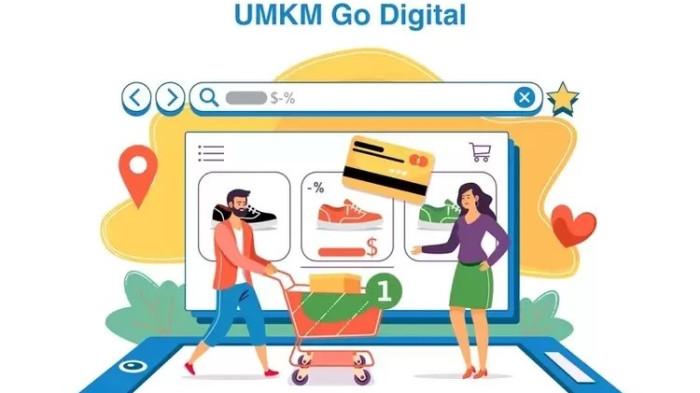 pelaku Usaha Mikro, Kecil, dan Menengah (UMKM) melakukan transformasi digital