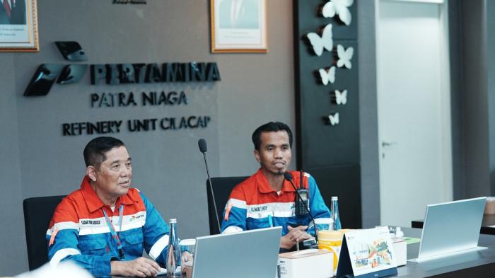 20260414 Komut Pertamina Sabar Yudo Suroso saat kunjungan kerja ke Kilang Cilacap 1