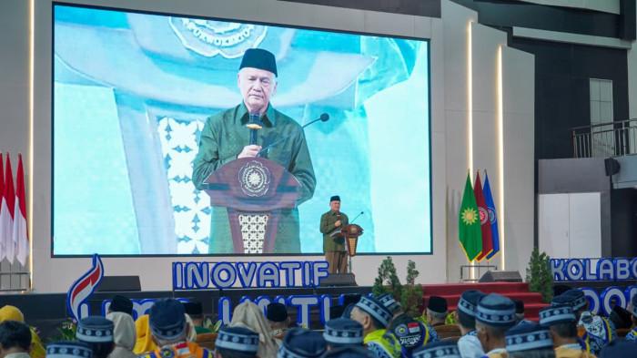 20260421 sejumlah pejabat menghadiri pelepasan jemaah haji di UMP Purwokerto