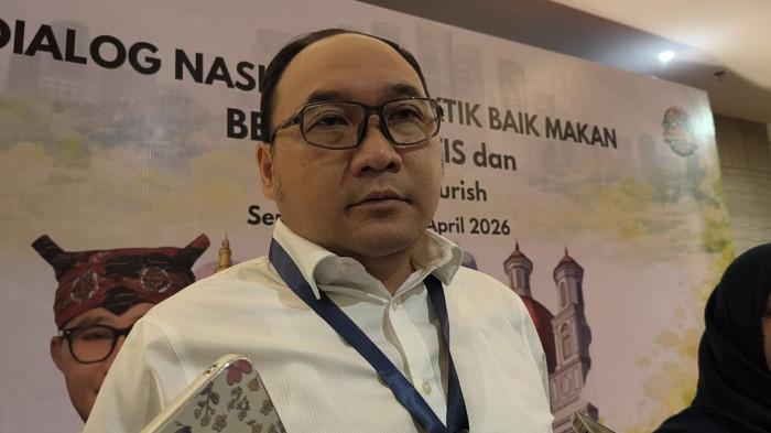 AWASI SPPG - Kepala Dinas Kesehatan Kota Semarang, M Abdul Hakam saat wawancara di sela menghadiri Dialog Nasional Praktik Baik MBG di Gumaya Hotel Semarang, Rabu (29/4/2026).