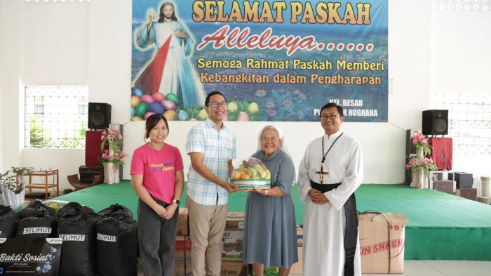 20260504 Pertamina Kilang Cilacap memberikan bansos saat Paskah
