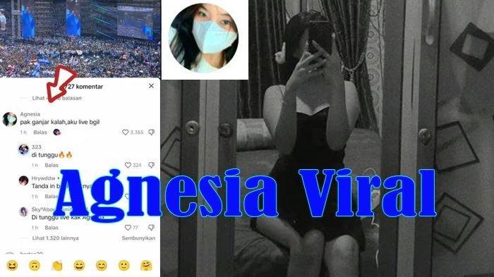 Inilah Sosok Agnesia, Wanita Yang Viral Usai Janji Live Bugil Bila Ganjar Pranowo Kalah Pilpres 2024