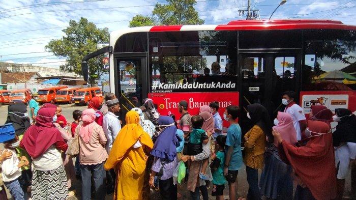 Sejak Kenaikan Harga BBM, Bus Trans Banyumas Mengalami Lonjakan Penumpang