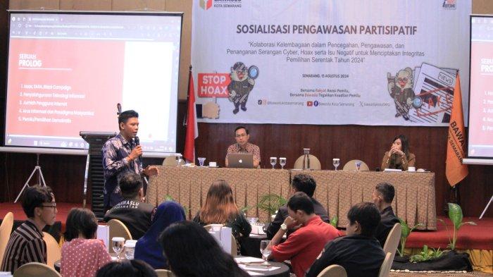 Bawaslu Kota Semarang Gugah Keberanian Masyarakat Perangi Hoaks pada Pilkada 2024