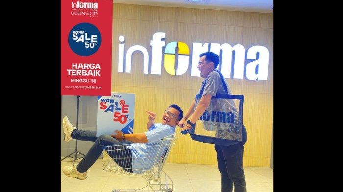 Hanya 7 Hari HARGA TERBAIK di Informa, Diskon 50 + 5 Persen untuk Ragam Furnitur & Dekorasi Ruangan