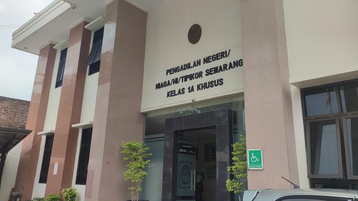 TIPIKOR SEMARANG - Dokumentasi tampak depan Gedung Pengadilan Tipikor Semarang.