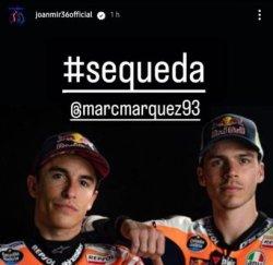 Jurnalis Spanyol Laporkan Marc Marquez Akan Bertahan di Honda, Benarkan Unggahan Instagram Joan Mir