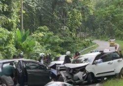 Dua Mobil Kecelakaan Adu Banteng di Jalan Blora-Cepu, Begini Kondisi Korban