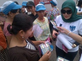 Timses Sebar Kupon Berhadiah Umrah