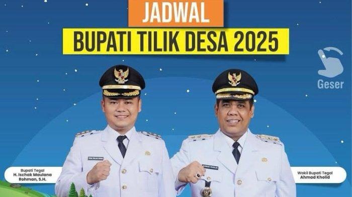 Ingin Manfaatkan Layanan Kegiatan Bupati Tegal Tilik Desa 2025, Ini Jadwal Lengkapnya - Tribunjateng.com