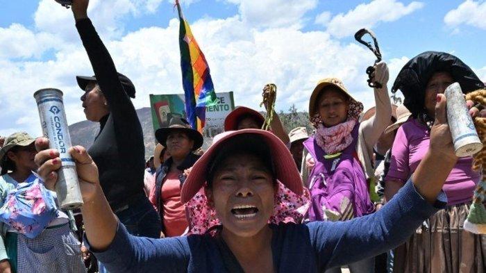 Massa Pro-Morales Sandera 200 Tentara Bolivia