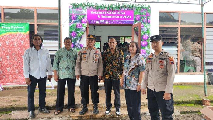 Pengamanan Ketat Polsek Keling Pastikan Natal Pelajar di Jepara Kondusif