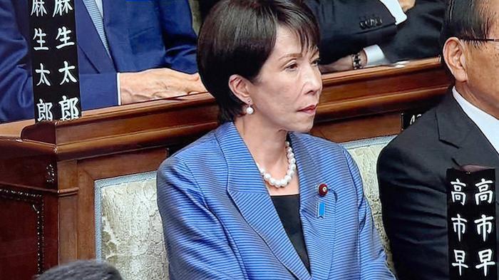 Perdana Menteri Jepang, Sanae Takaichi.