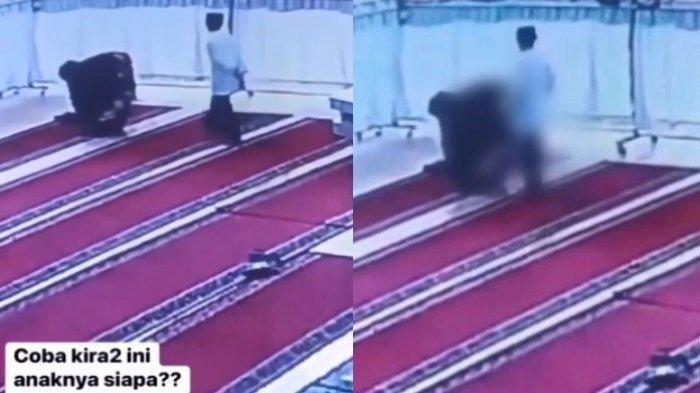 Detik-detik Bocah SMP Lecehkan Wanita yang Sedang Salat di Masjid, Perekam Malah Tertawa