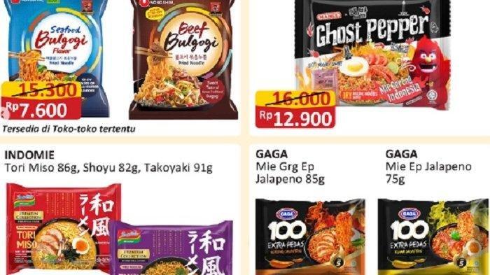 KATALOG Promo Alfamart Hari Ini 4 September 2023: Pembelian Mie Instant Akan Ada Gratisan