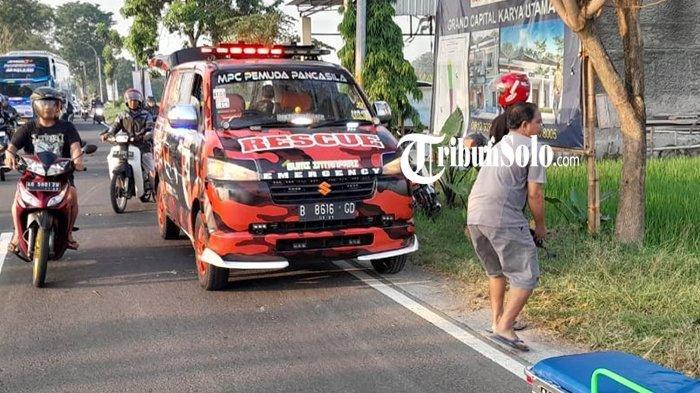Kecelakaan Maut di Karanganyar Jateng, 2 Meninggal dan 1 Kritis