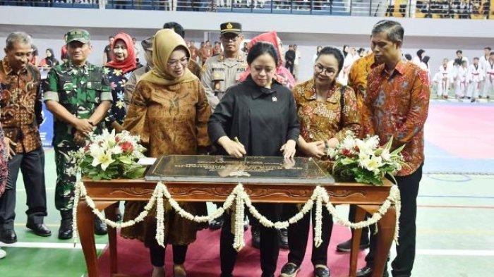 Puan Maharani Resmikan GOR Bung Karno Sukoharjo, Berharap Lahir Atlet dengan Prestasi Internasional
