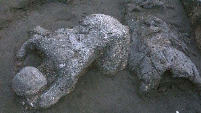 Batu yang terlihat seperti orang (Malin Kundang)