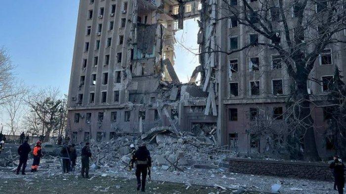 Rusia Gandakan Serangan Udara dengan Target Militer dan Sipil Ukraina